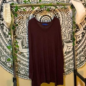 Apt 9 Maroon Sweater